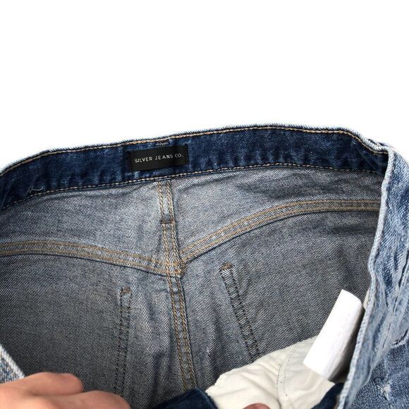 Vintage Silver Jeans Co. Size 28 Blue - Picture 7 of 9